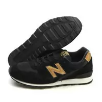 femmes chaussures classic new balance 996 italy 2013 black gold white